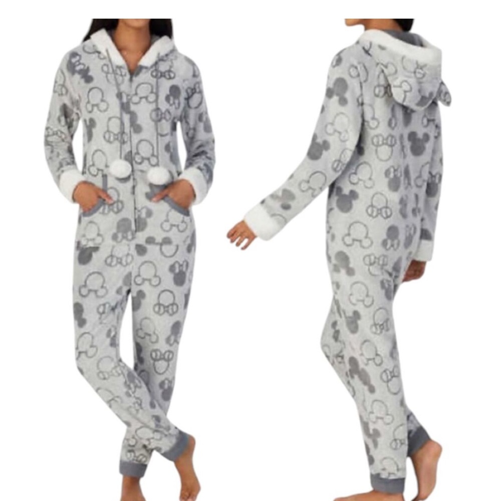 Disney Plush Onesie Pajamas Adult Teen
